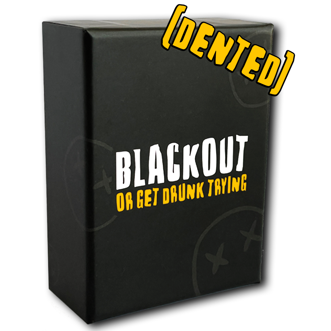 Blackout Deck - Perfect Cards, Imperfect Boxes (Dented Decks)